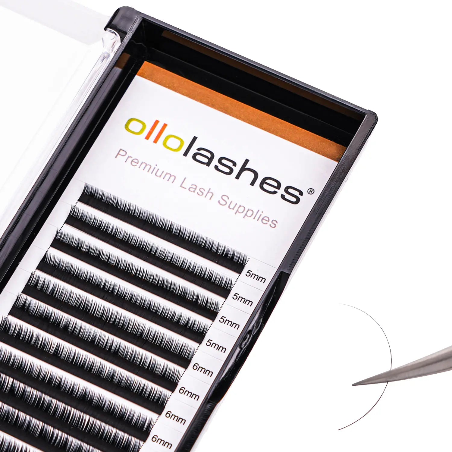 Bottom Lash Extensions B C J Curl Mix 4–10mm | 0.03–0.15mm Professional Lashes