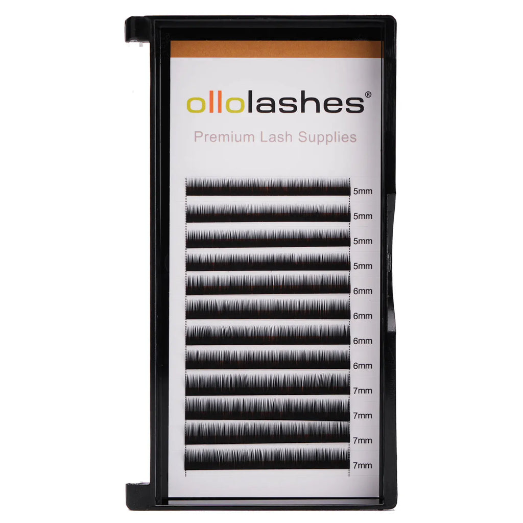 Bottom Lash Extensions B C J Curl Mix 4–10mm | 0.03–0.15mm Professional Lashes